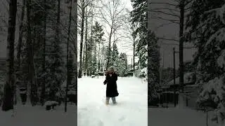 Танцы в сугробах💃❄️