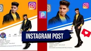 Trending instagram post edit in picsart ||2021 latest editing || 🔥🔥 picsart editing