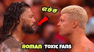 WrestleMania 39 😡 Roman Reigns Toxic Fans 🤬