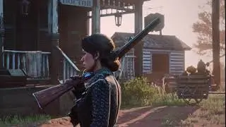 Red Dead Redemption 2 / Model Swap / Mary Linton gets shot in the head
