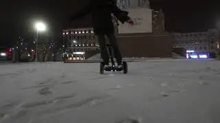 Мастер дрифта на сигвее.