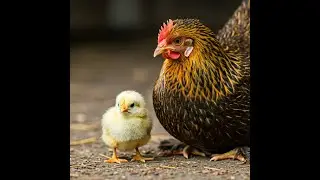 Verso del pulcino e della gallina