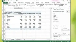 Microsoft Excel - Grouping Dates in PivotTables