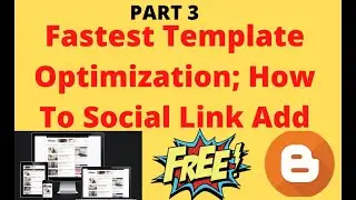 P3: Social Link Add |Fastest Template Optimization | bloggingmath