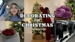 DECORATING FOR CHRISTMAS🎄 | RUNNING ERRANDS, GETTING A HAIRCUT 💇🏻‍♀️