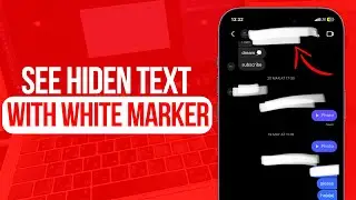 How to See Hidden Text with White Marker in Photo 2023