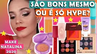 PRODUTOS HYPADOS 2020 + MAKE NATAL