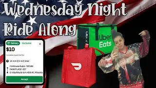 UberEats/DoorDash Ride Along: How Much Can I Make On The Way Home From Work (W-2)? #phoenix #maga