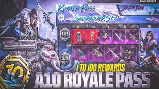 A10 ROYAL PASS 1 TO 100 RP REWARDS LEAKS | 3.5 UPDATE | 3D LEAKS | PUBGM/BGMI #3_5update #leak