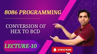Assembly Program to Convert 8-bit Hexadecimal to BCD | TASM | Assembly Language Tutorial