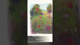 10 Minutes for an EASY Impressionistic Painting- Real Time Lesson