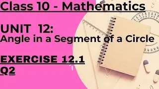 Parallelogram inscribed in a circle is a rectangle.