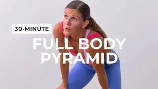 30-Minute Full Body HIIT with Weights (Low Impact Pyramid)