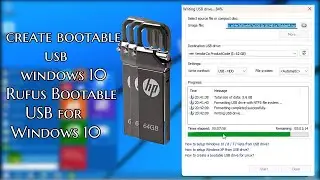 How to Create a Rufus Bootable USB for Windows 10 | Rufus Bootable USB of Windows 10 | rufus#windows