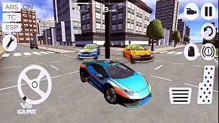 Free Car Driving Game Supercar Lamborghini | Extreme Car Driving Racing 3D Android Gameplay
