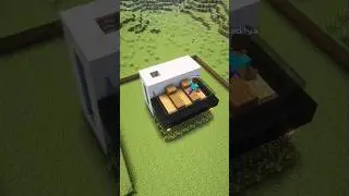 Minecraft Easy Modern House🏠 #shorts