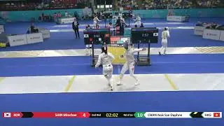 Wuxi Worlds 2025 JWF - L16 - Shin Minchae KOR v Daphne Chan HKG