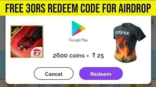 How To Get FREE 30Rs Google Play Store without Redeem Code - Garena Free Fire MAX