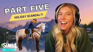 Sims 4 Horse Ranch Let's Play Part 5! (Harvestfest Scandal)