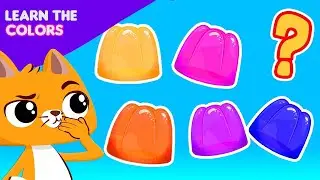 Catty Loves Jellies! | Catty Changes her Color by Eating Colored Jellies 💛❤🧡 | Superzoo
