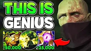 I CREATED THE PERFECT SPLIT PUSH SINGED BUILD! (WARMOGS TECH IS BROKEN)