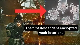 How to open the first descendant encrypted vault location | The first descendant Map
