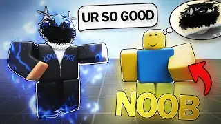 #1 Blade Ball Player TROLLS Famous Youtuber As A Noob.