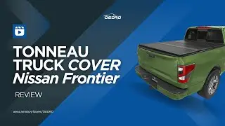 Hard Tri-Fold Truck Bed Tonneau Cover Compatible with 2005-2024 Nissan Frontier(NO México) 5 ft Bed.