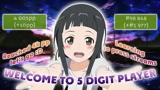 🔥 I BECAME A 5 DIGIT PLAYER 🔥 | MY DEVELOPMENT STORY IN OSU! 😎