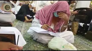 لله درك يا أبي، لم يثنك كبر سنّك عن حضور درس العصيمي