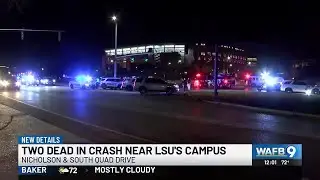 LSU student among 2 dead after crash on campus