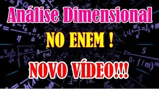 Análise Dimensional (ENEM 2020)