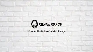 How to limit Bandwidth Usage on your Website & Improve Load Speeds | Simba Space