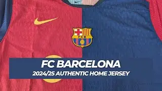 Barcelona Authentic Home Jersey - 2024/25 Review