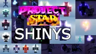 All Shiny Stands In Project Star