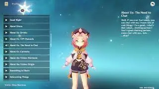 GENSHIN DIONA FRIENDSHIP LV. 6 VOICE OVERS! (ACTUAL)