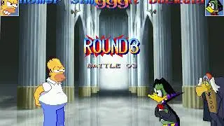 Mugen Homer Simpson vs Count Duckula