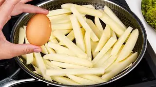 Better than fries! Don't go to McDonalds anymore! Crispy, delicious and very easy potato recipes!