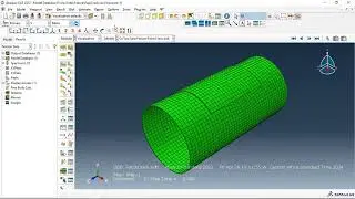 Abaqus Tutorial:How to resolve  ErrElemUserNormMatOrient error in Abaqus .