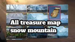 UNDAWN All treasure map snow mountain