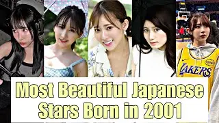 Most Beautiful Japanese Stars Born in 2001