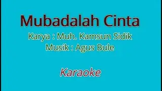 MUBADALAH CINTA versi KARAOKE
