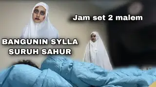 PRANK SYLLA! BECOMES A DEVIL WHEN WAKING YOU UP FOR SAHUR!