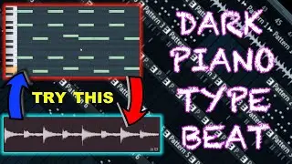 How To Make Dark Piano Samples | Cubeatz , Mustard | FL Studio 20 Tutorial | FL Studio 20 מדריך