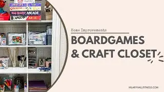 Gameboards & Craft Closet | Home Improvements