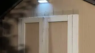 Aluminum Motion Sensing Solar Light Bar for Shed/Garage - Super bright light output, solar powered!