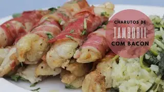 Monkfish Fillets Wrapped in Bacon