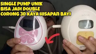 Review Pompa ASI Single UNIK banget corong 3D seperti hisapan bayi Horigen Miture dan Nuvita Materno