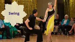 West Coast Swing Show Dance at Ultimate Ballroom Dance Studio
