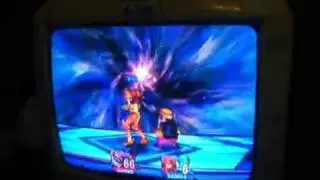 Samus gets nailed by warios farts